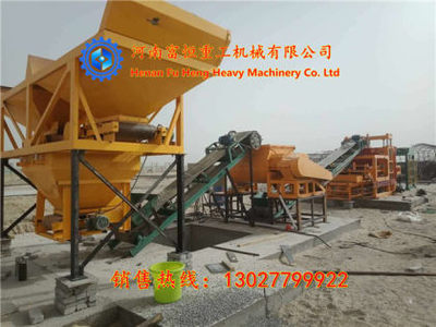 全自動水泥磚機(jī)-河南富恒重工機(jī)械-馬路花免燒磚機(jī)